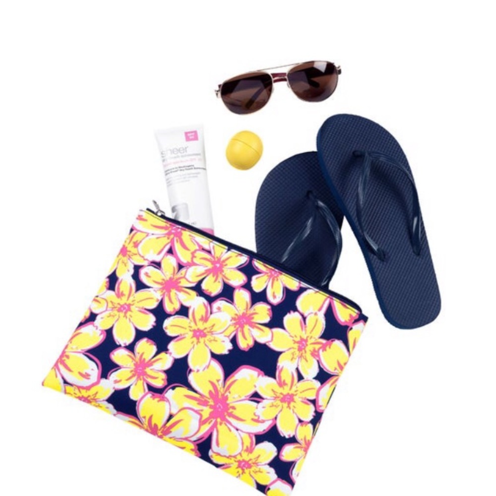 Floral Zip Pouch - Picture 2 of 2